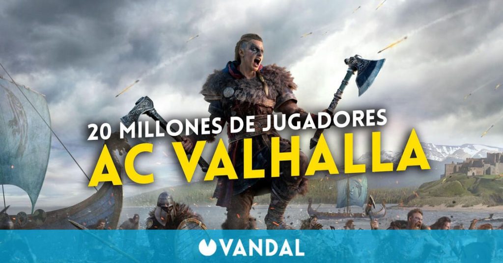 Assassins Creed Valhalla ha superado los 20 millones de jugadores