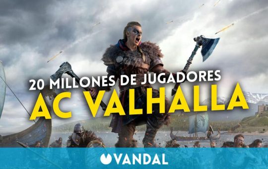 Assassins Creed Valhalla ha superado los 20 millones de jugadores