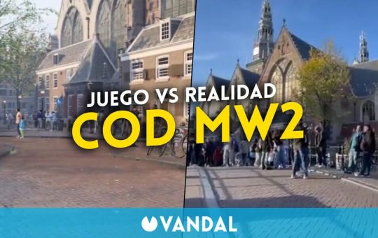 CoD Modern Warfare 2: Comparan el espectacular nivel de Ámsterdam con la vida real