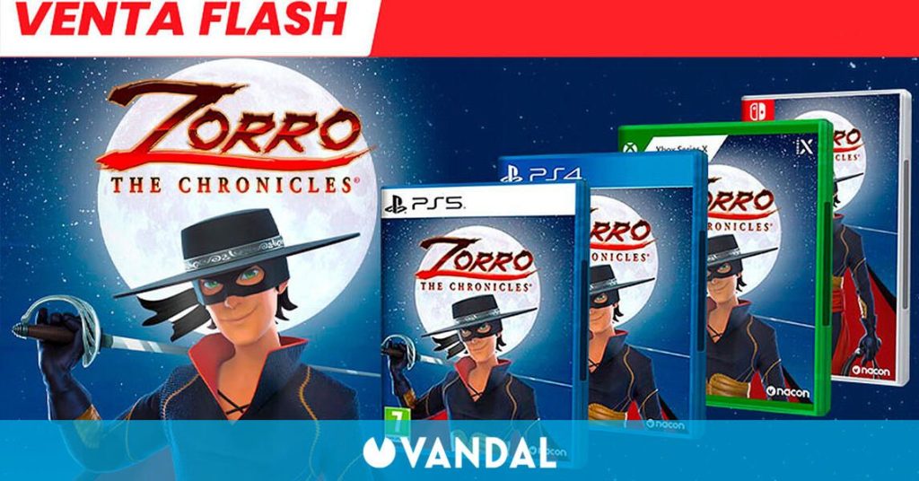 Consigue El Zorro: The Chronicles por 14,99 euros en la nueva Oferta Flash de GAME