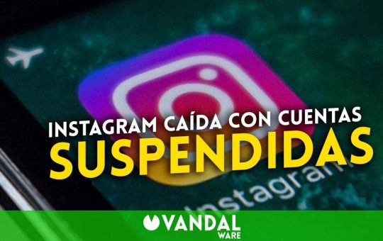 Instagram deja de funcionar y suspende cuentas sin motivo ni previo aviso