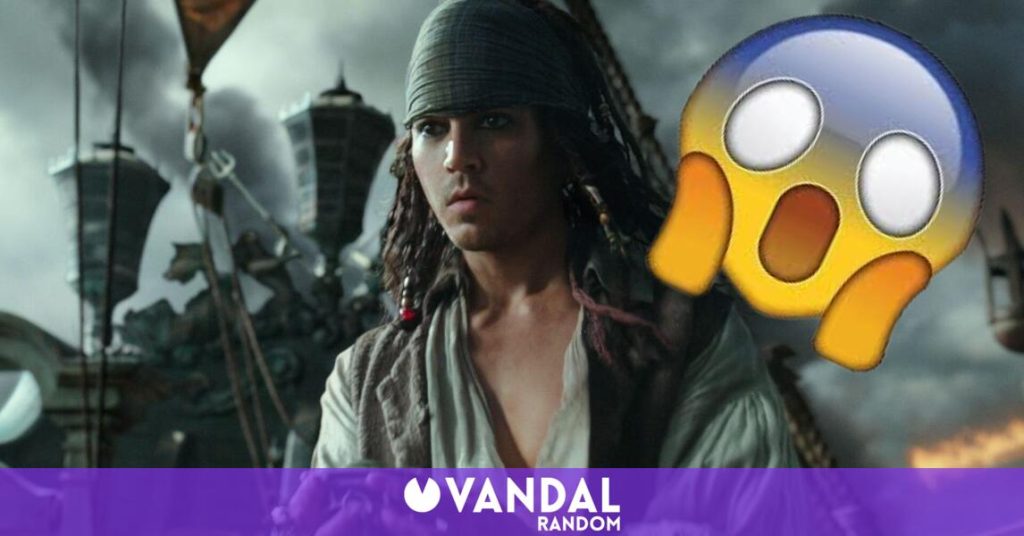 Johnny Depp interpreta a Jack Sparrow sin barba y deja en shock a sus fans