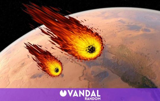 La estructura de Marte al descubierto por el impacto de dos meteoritos