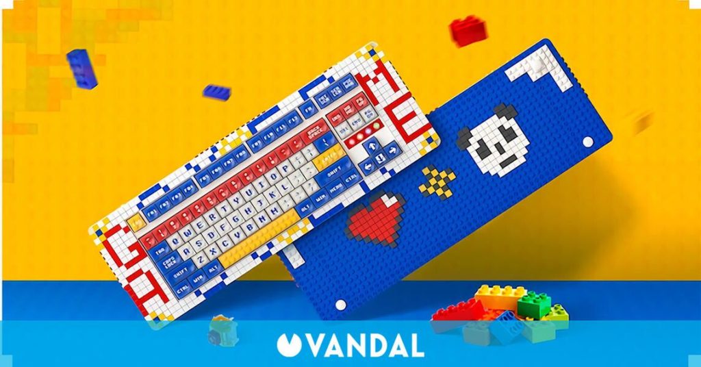 MelGeek anuncia Pixel, un nuevo teclado mecánico compatible con las piezas de LEGO