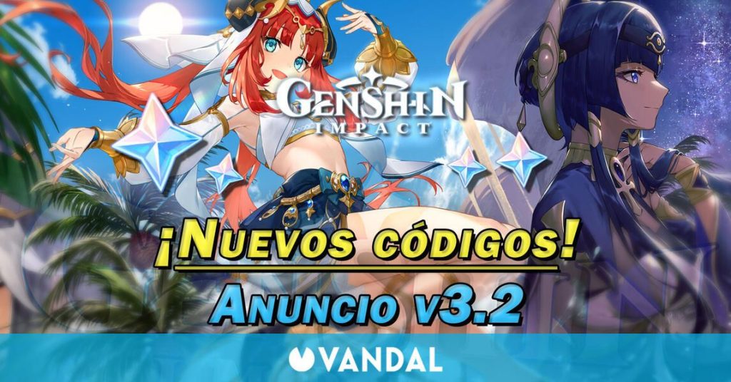 Nuevos códigos en Genshin Impact de Protogemas gratis (v3.2), solo para canjear hoy