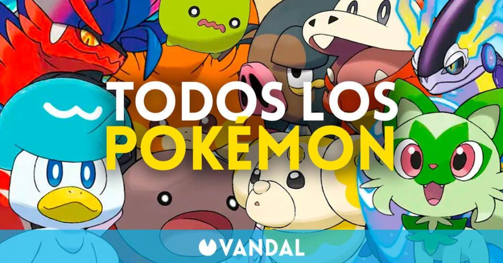 Pokédex de Pokémon Escarlata y Púrpura: Todos los Pokémon confirmados