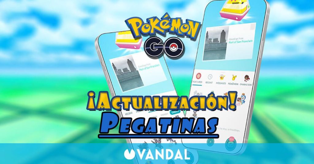 Pokémon GO actualiza sus pegatinas y anuncia una oferta especial en la tienda