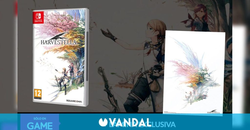 Reserva Harvestella para Switch en GAME y llévate una preciosa lámina de regalo