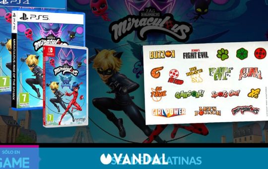 Reserva Miraculous: Rise of the Sphinx en GAME y consigue unas pegatinas exclusivas