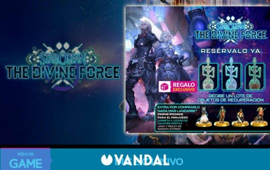 Reserva Star Ocean: The Divine Force en GAME y llévate contenido extra exclusivo