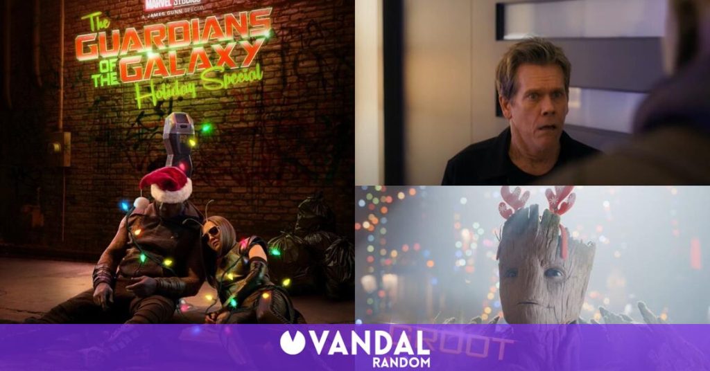 Tráiler del especial de Navidad de Guardianes de la Galaxia con Groot, Kevin Bacon y más