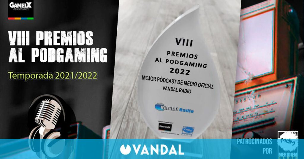 Vandal Radio recibe el galardón a 'mejor podcast de medio oficial' en los Premios Podgaming