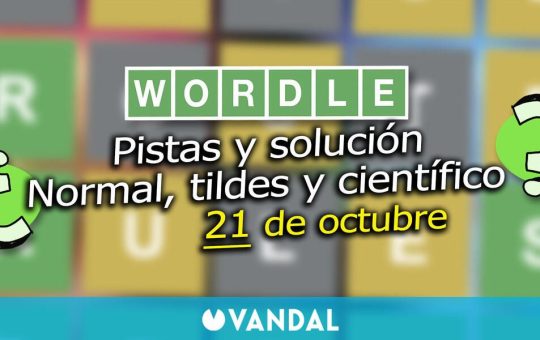 Wordle en español, tildes y científico hoy 21 de octubre: Pistas y solución a la palabra oculta