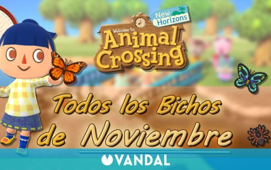 Animal Crossing New Horizons: Todos los Bichos disponibles en noviembre 2022