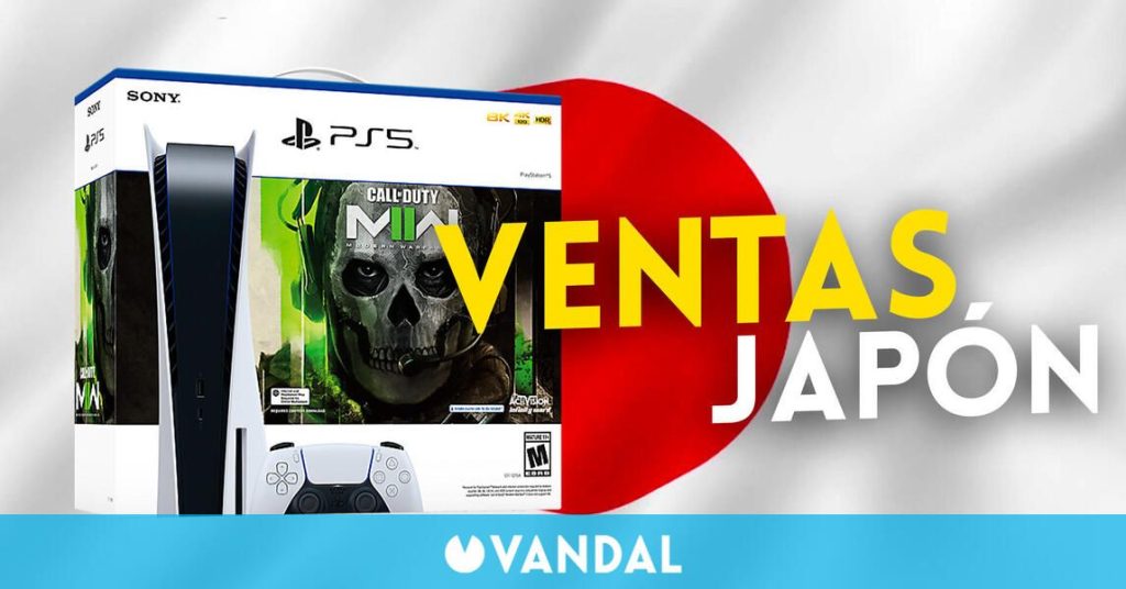 CoD Modern Warfare 2 y PS5 superan a Bayonetta 3 y Switch en las ventas semanales en Japón