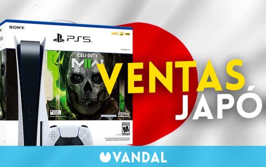 CoD Modern Warfare 2 y PS5 superan a Bayonetta 3 y Switch en las ventas semanales en Japón