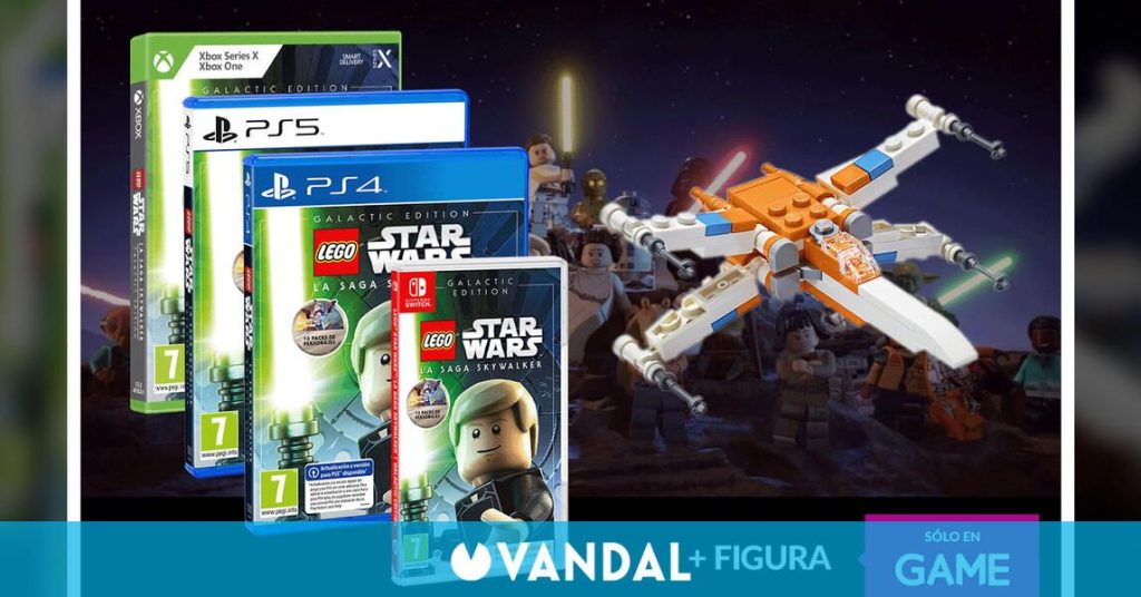 Consigue la LEGO Star Wars: The Skywalker Saga Galactic Edition en GAME con regalo exclusivo