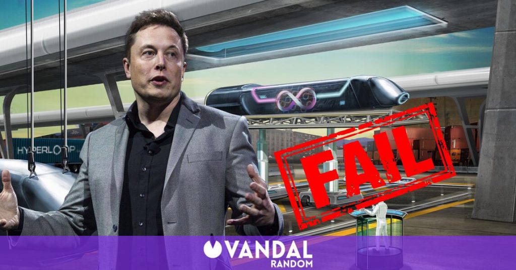 El prototipo de Hyperloop será un parking y es otro fracaso de Elon Musk