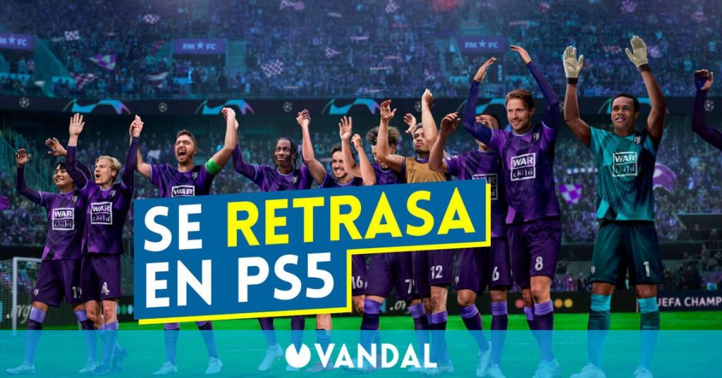 Football Manager 2023 se retrasa en PS5 y queda sin fecha de lanzamiento