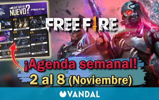 FREE FIRE | Agenda semanal del 2 al 8 de noviembre: Ruletas Mágicas y Descanso Eterno