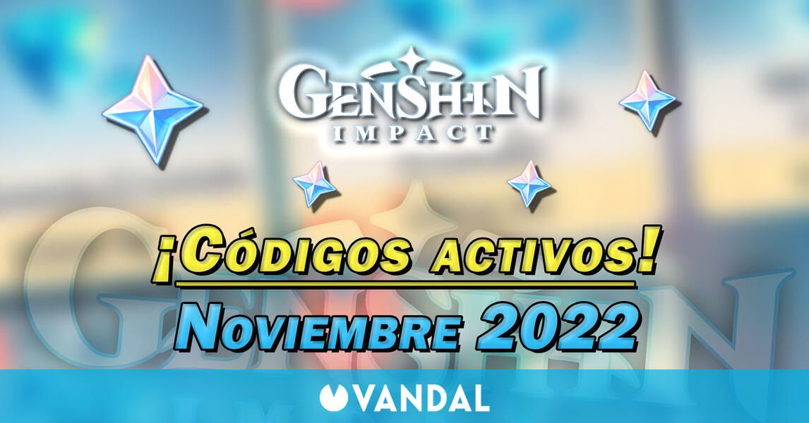 Genshin Impact: Códigos activos de Protogemas gratis en noviembre