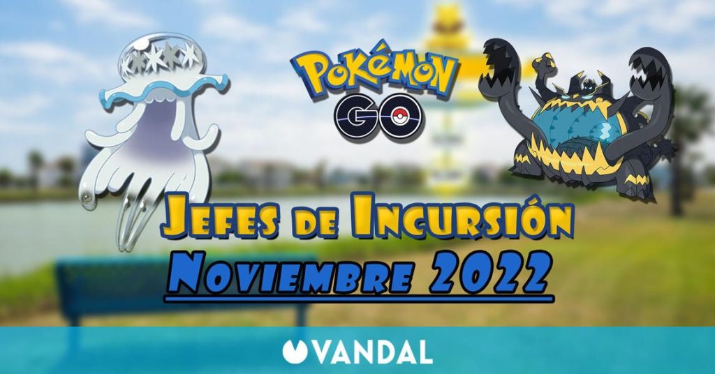 Pokémon GO: Todos los jefes de incursión de noviembre 2022 (nivel 1, 3, 5 y Mega)