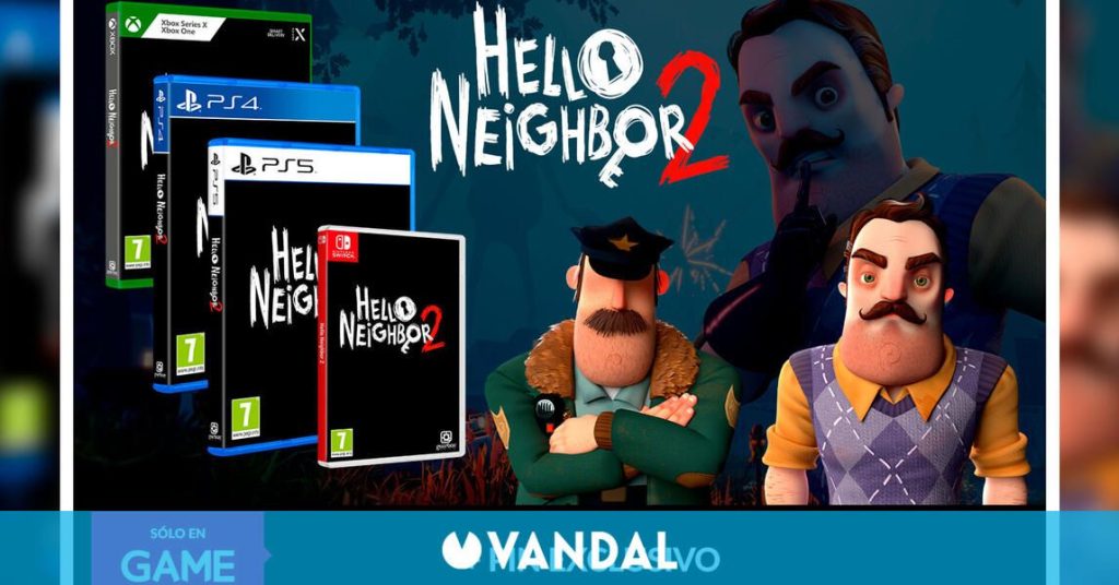 Reserva Hello Neighbor 2 en GAME y llévate un pin exclusivo de regalo