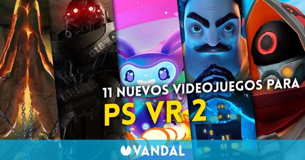 Sony anuncia 11 nuevos videojuegos para PlayStation VR 2