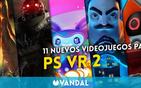 Sony anuncia 11 nuevos videojuegos para PlayStation VR 2