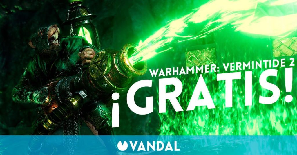 Warhammer: Vermintide 2 gratis para siempre al reclamarlo en Steam antes del 7 de noviembre