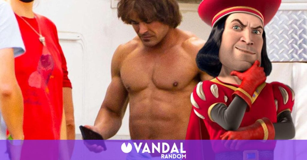 Zac Efron parece Lord Farquaad en su nueva película y se hace viral