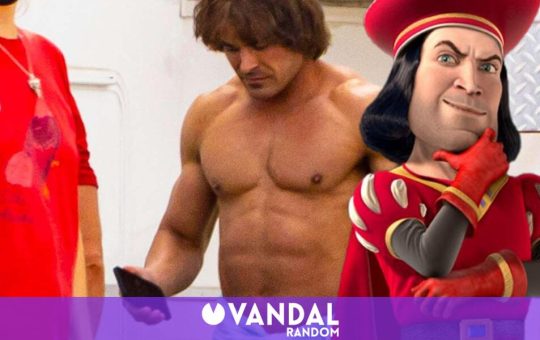 Zac Efron parece Lord Farquaad en su nueva película y se hace viral